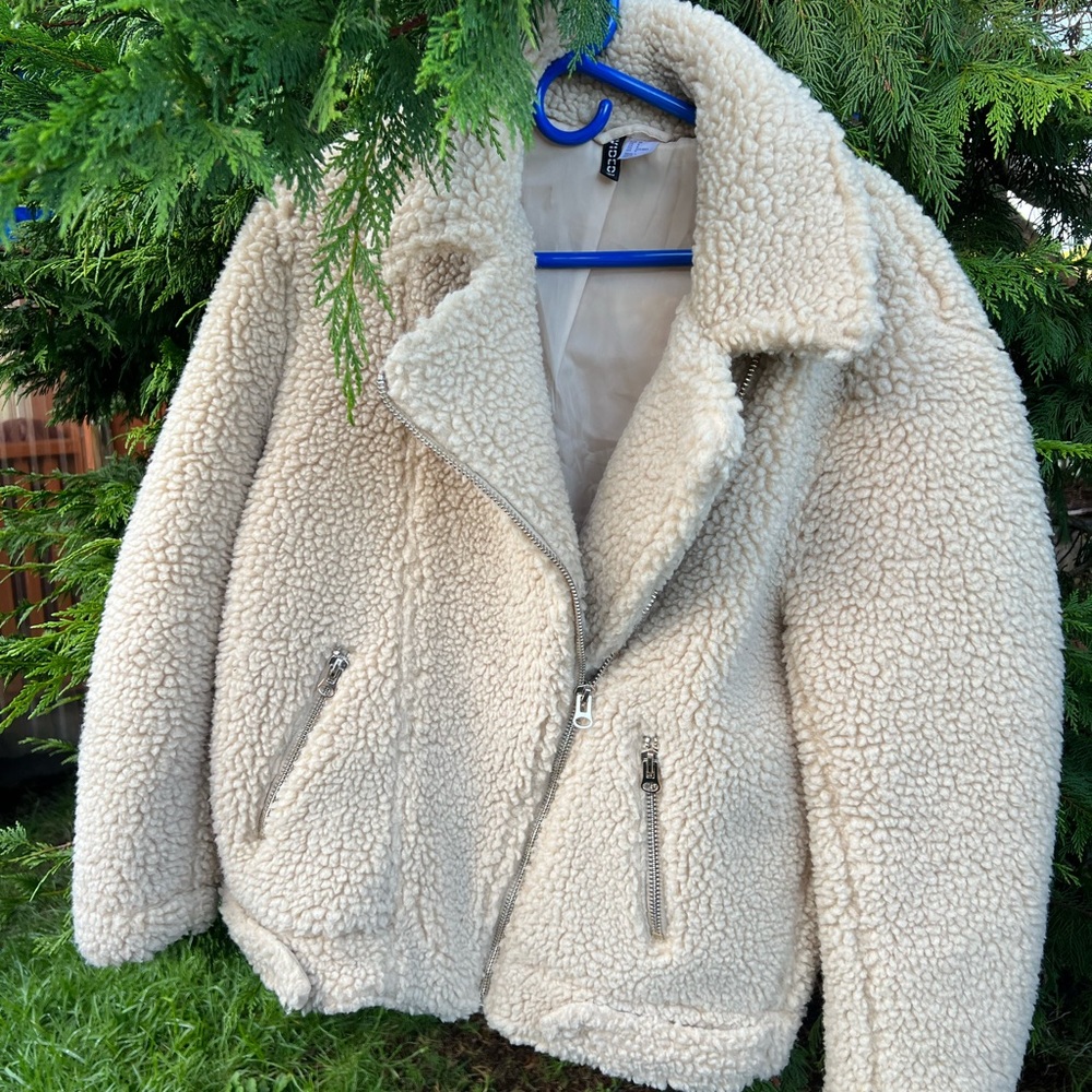 Divided teddy jacket size 8